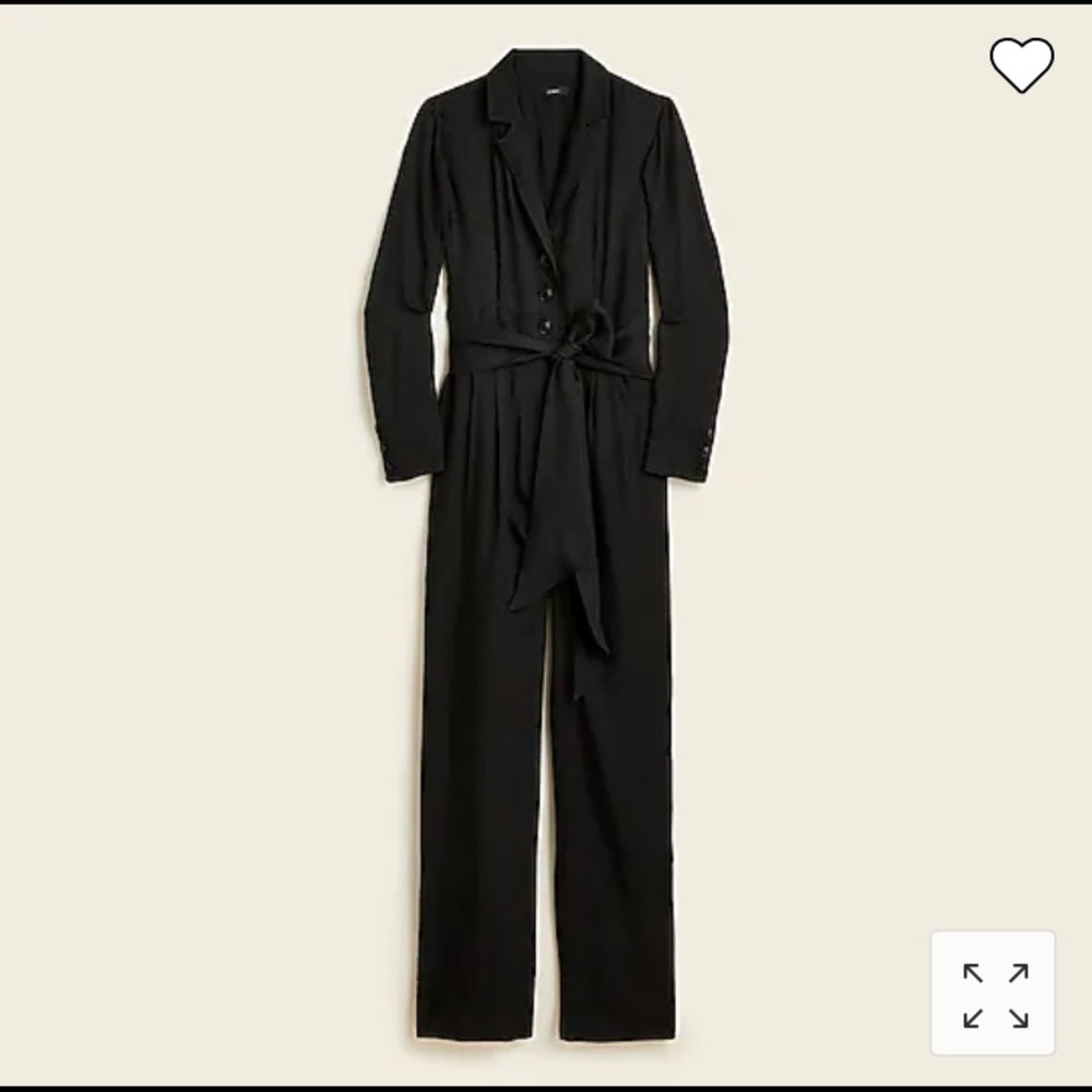 NWT J.Crew Tuxedo Jumpsuit